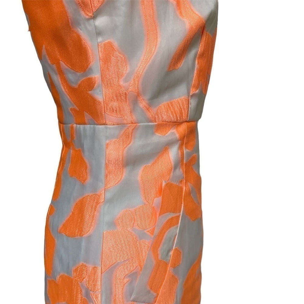 DVF Diane Von Furstenberg Women’s Size 4 Carpreena Rose Jacquard Mini Dress - Picture 7 of 15